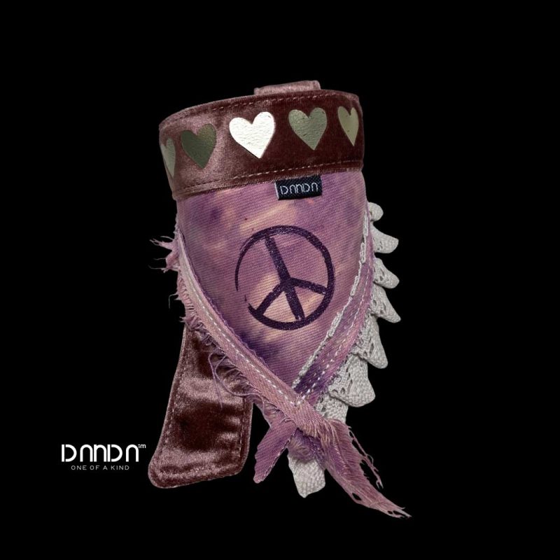Bandana Peace Glitter